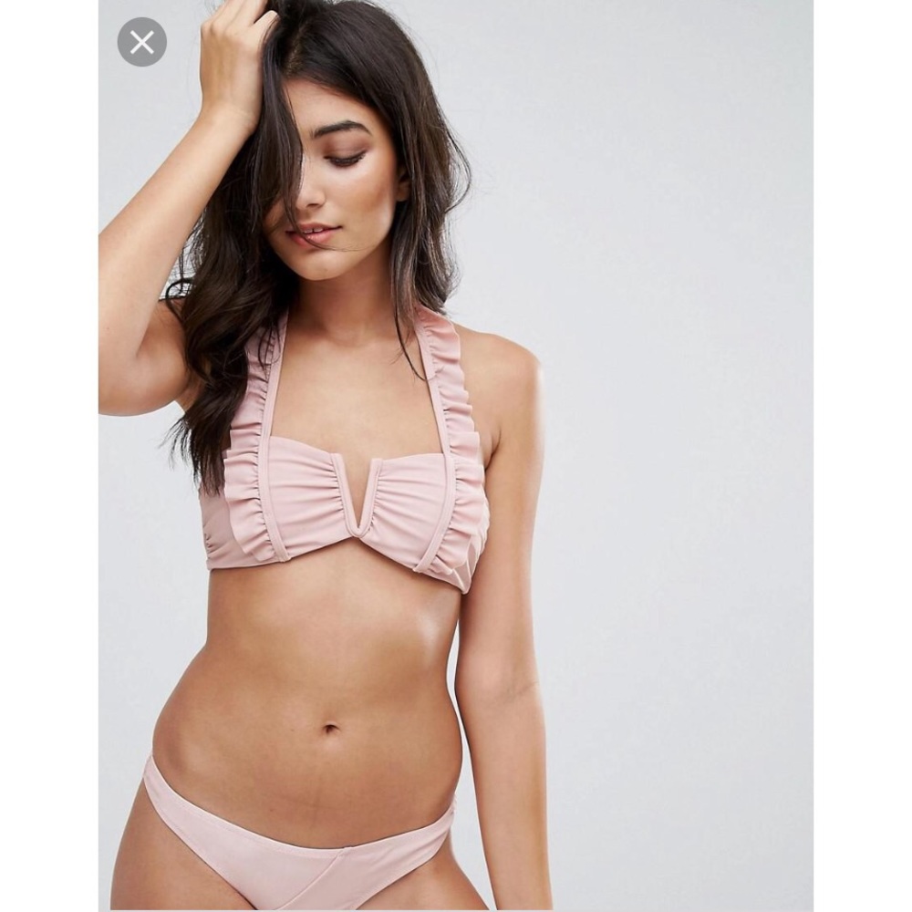 Pink Ruffle Bikini - Picture 3 of 8